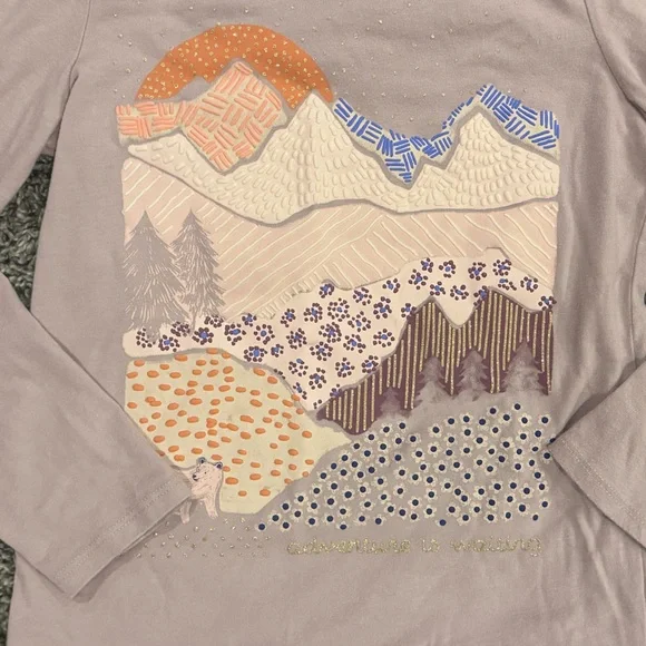 Carter's long sleeve shirt and legging bundle-2 full mix & match outfits! Size 8 - Picture 9 of 11